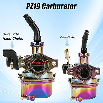 Amazon.com: YOXUFA PZ19 Carburetor 19mm 110cc Carburetor for